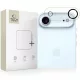 iPhone 17 Átlátszó Tech-Protect Cam Fit+ kameraüveg