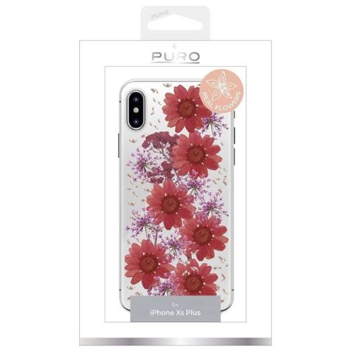 iPhone Xs Max PURO Glam Hippie virágmintás tok