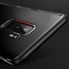 Baseus Armor áttetsző TPU tok Samsung S9 G960 piros színű kerettel