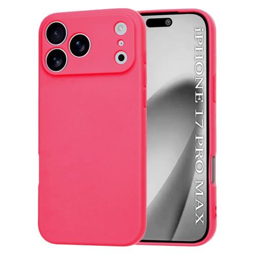 iPhone 17 Pro Max Techsuit SoftFlex MagSafe Hot Pink tok
