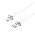 BWOO 100W kábel USB-C - USB-C 1m fehér