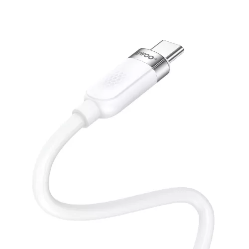 BWOO 100W kábel USB-C - USB-C 1m fehér
