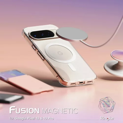Ringke - Fusion MagSafe - Google Pixel 10 / 10 Pro - Átlátszó tok