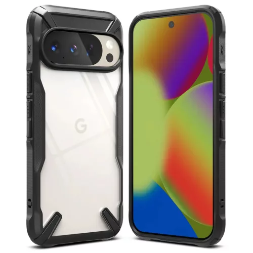 Ringke - Fusion X - Google Pixel 10 / 10 Pro - Fekete tok