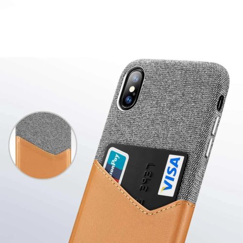 iPhone XS MAX ESR Metro tok barna színben