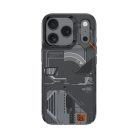 iPhone 17 Pro Max fekete Benks Dynamic Magnetic Mecha tok (Kameravezérlő gomb)