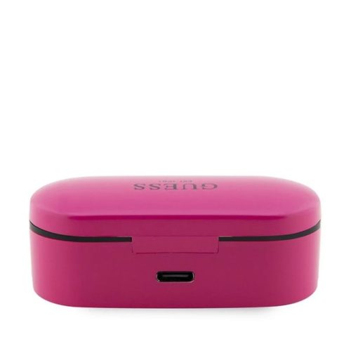 Guess GUTWST31EK TWS Bluetooth fülhallgató + magenta dokkoló állomás