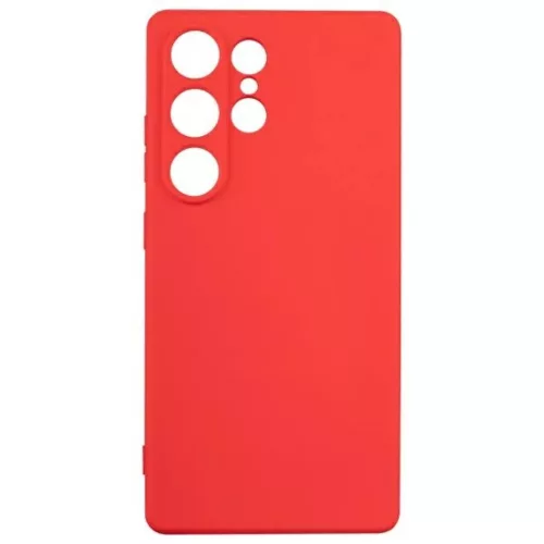 Samsung Galaxy S25 Ultra piros Beline Szilikon Tok