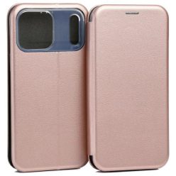 iPhone 17 Pro Max rose gold Beline fliptok mágneses tok