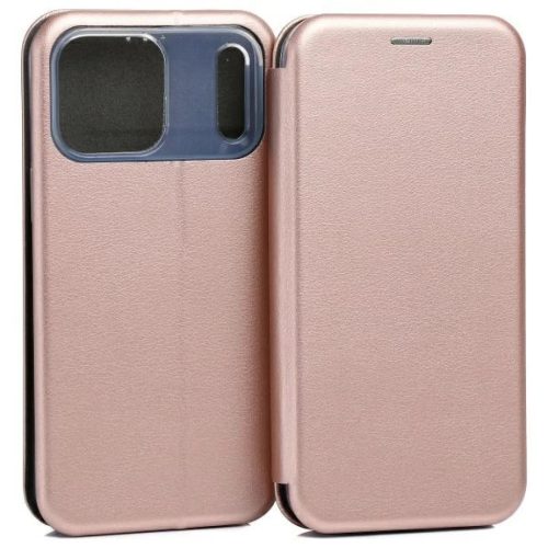 iPhone 17 Pro Max rose gold Beline fliptok mágneses tok