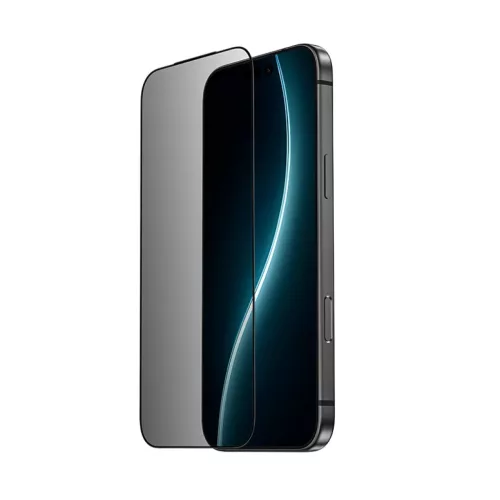 iPhone 17 Pro fekete Benks Edzett üveg Glass Warrior Privacy üvegfólia