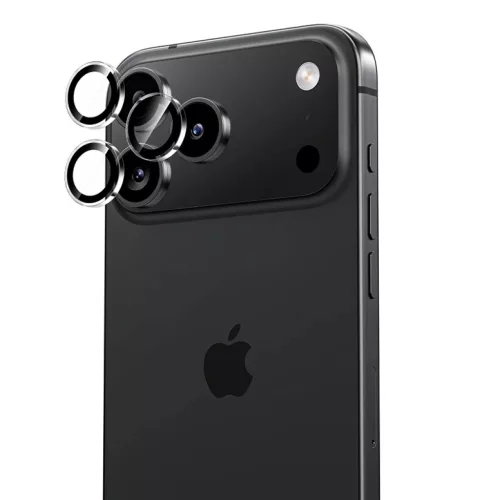 iPhone 17 Pro/17 Pro Max átlátszó Benks edzett üveg Glass Warrior lencsevédő kamerára (3 darabos lencse) üvegfólia