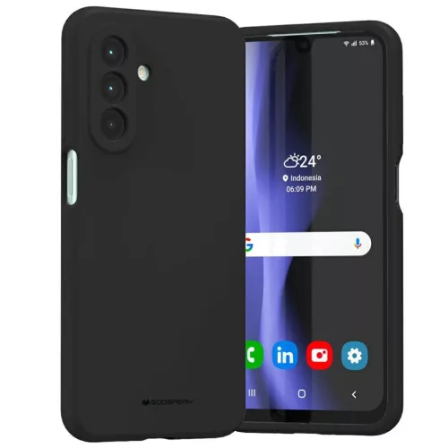 Mercury Szilikon Tok Samsung Galaxy A26 fekete