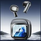 Vezeték nélküli fülhallgató AWEI TP100 ENC Bluetooth 5.4 TWS + dokkoló állomás fekete