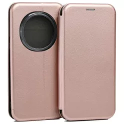 Beline fliptok mágneses Honor Magic7 Pro tok rózsaarany