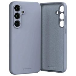 Mercury Silicone Samsung Galaxy S24 FE tok levendula szürke