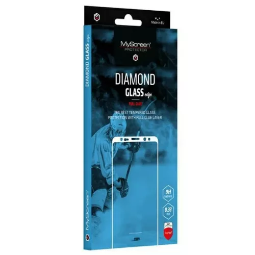 MS Diamond üvegfólia Edge FG Samsung Galaxy S24 FE S721 fekete teljes ragasztású
