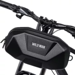 WILDMAN X9 Biciklivázas táska és tartó Fekete