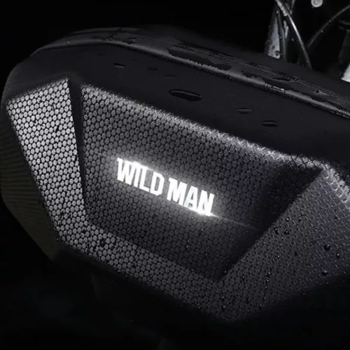 WILDMAN X9 Biciklivázas táska és tartó Fekete