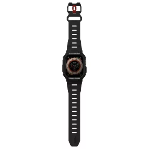 Skinarma Szíj+Tok Mecha 2in1 Apple Watch 49mm fekete tok