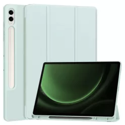   Samsung Galaxy Tab S9 FE Plus tok (Techsuit - Flex Trifold, Ceruzatartóval) - Égkék