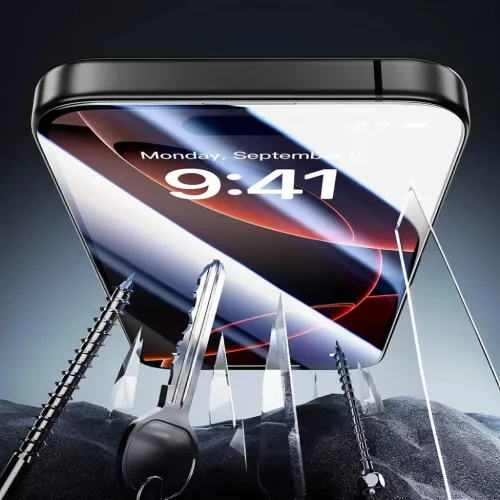 iPhone 17 Pro Max Átlátszó ESR Armorite Képernyővédő UltraFit üvegfólia (3 darab)