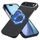 iPhone 17 Air Fekete Techsuit Aramid szálas MagSafe tok