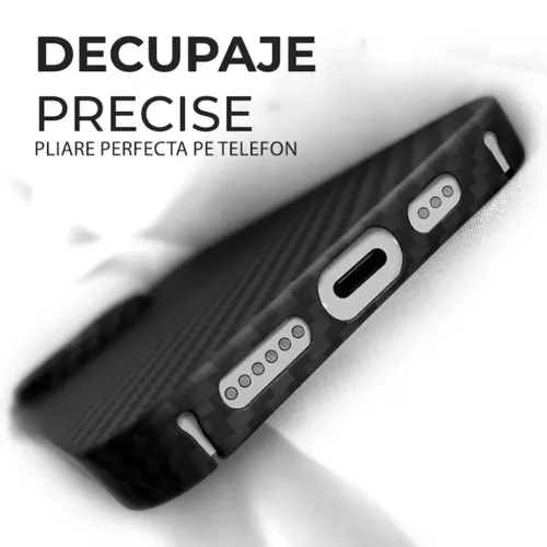 iPhone 17 Air Fekete Techsuit Aramid szálas MagSafe tok