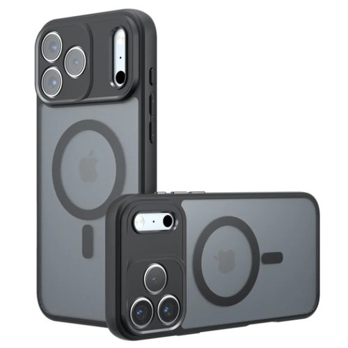 iPhone 17 Pro Max Techsuit - PureFrost MagSafe tok - Opál Fekete