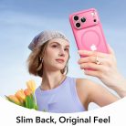 iPhone 17 Pro Max Matt Rózsaszín ESR Klasszikus Hibrid HaloLock tok