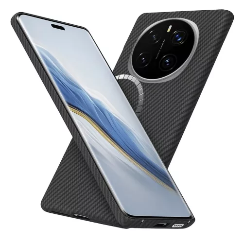 Techsuit - Aramid Szálas MagSafe Tok - Honor Magic7 Pro - Fekete tok