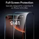 iPhone 17 Pro Max Átlátszó ESR Edzett üveg fekete kerettel (3 db) üvegfólia