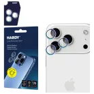 Apple iPhone 17 Pro /17 Pro Max színes 3MK HARDY Lencsevédő Pro üvegfólia