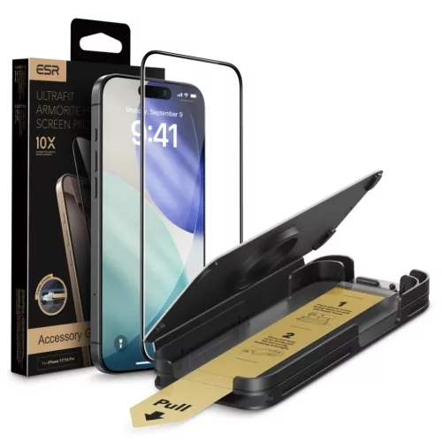 iPhone 17 Pro Átlátszó ESR UltraFit Armorite Pro Edzett üveg üvegfólia