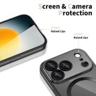 iPhone 17 Pro Max Fényes Fekete Tech-protect Magflex Magsafe tok