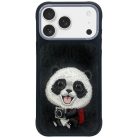 iPhone 17 Pro Max fekete Nimmy Big Eyed Pet 2.0 Panda tok