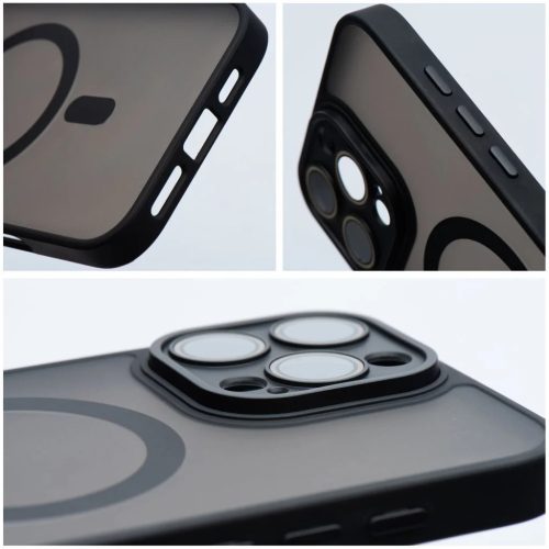 Apple iPhone 17 Pro Max fekete VARIETE MAG COVER tok kompatibilis MagSafe-fel