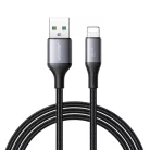 Joyroom S-A28 Flash Series 3A USB-A - Lightning kábel 2m - fekete