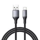 Joyroom S-A28 Flash Series 3A USB-A - Lightning kábel 2m - fekete