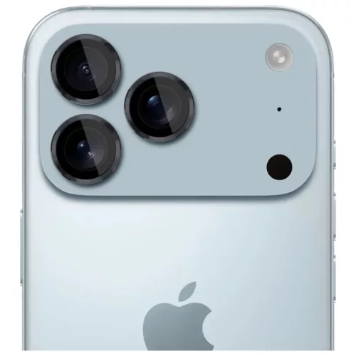 Apple iPhone 17 Pro / 17 Pro Max Fekete 3MK Lencsevédő Pro üvegfólia