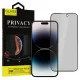 iPhone 17 Pro Max fekete betekintésvédő üvegfólia