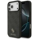 iPhone 17 Pro Max Guess 4G Kis Klasszikus Logo MagSafe tok fekete