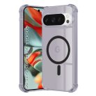 Google Pixel 9 Pro XL Smoke Black Techsuit - Shockproof Clear Silicone MagSafe tok