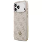 iPhone 17 Pro Max rózsaszín Guess 4G Kis Klasszikus MagSafe tok
