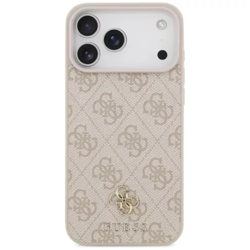 iPhone 17 Pro Max rózsaszín Guess 4G Kis Klasszikus MagSafe tok