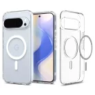 Google Pixel 10/10 Pro Spigen Ultra Hybrid Mag Magsafe tok Átlátszó/fehér