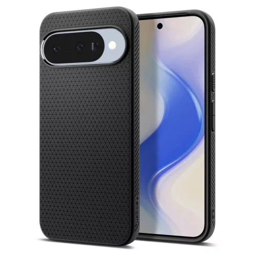 Google Pixel 10 / 10 Pro Spigen Liquid Air tok Matt Fekete