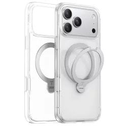   iPhone 17 Pro Max Torras Ostand Spin MagSafe Series - Átlátszó tok