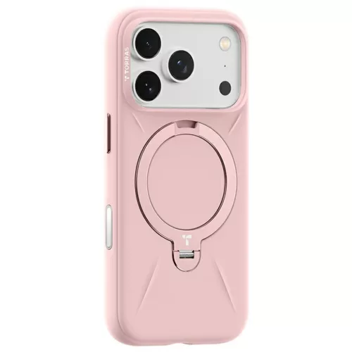 iPhone 17 Pro Pink Torras QPRO Silicone Series tok