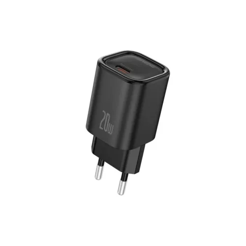 FONENG wall charger EU69 PD 20W 1xUSB-C + kábel USB-C - USB-C Fekete